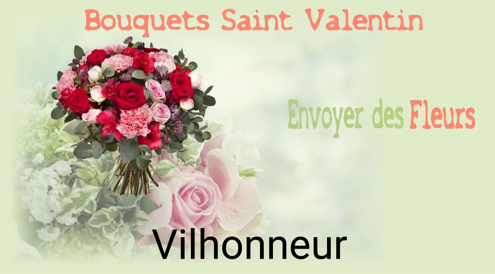 Roses de Saint-Valentin livrées à Vilhonneur